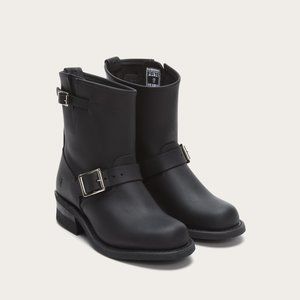 Frye Engineer 8R Black Boots
